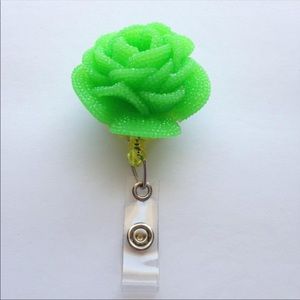 Flower badge